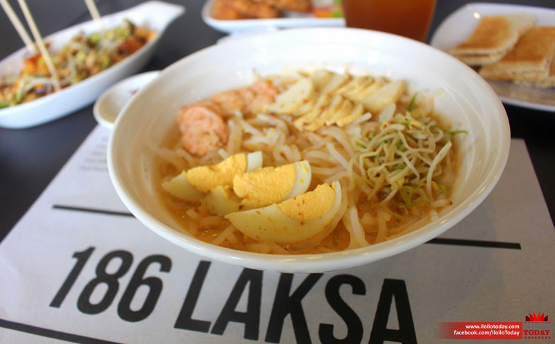 186 Laksa at Sambag Jaro serves Katong-style Laksa of Singapore.