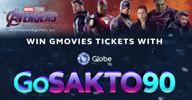 Globe free tickets to Avengers Endgame.