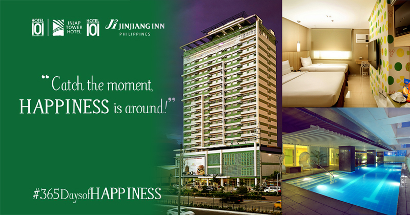 Hotel 101 Group #365DaysofHAPPINESS campaign
