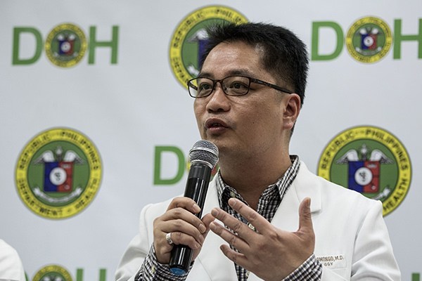 DOH undersecretary Eric Domingo. Photo by Nurse Updates.