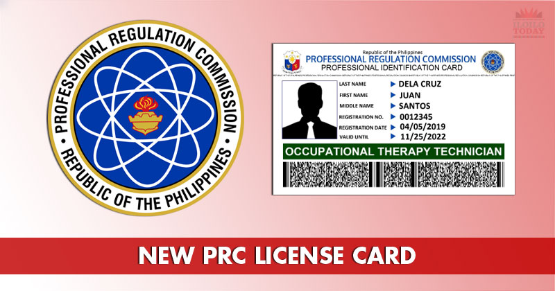 New PRC license card or ID