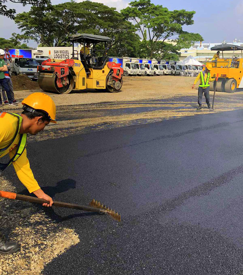 San Miguel Corporation debuts PH’s first recycled plastics road