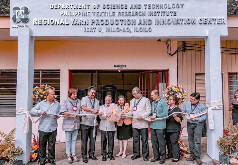 DOST launches Yarn Center in Miagao.