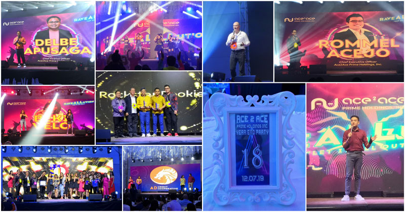 Ace2Ace Prime Holdings year-end party at Royal Garden Hall Iloilo
