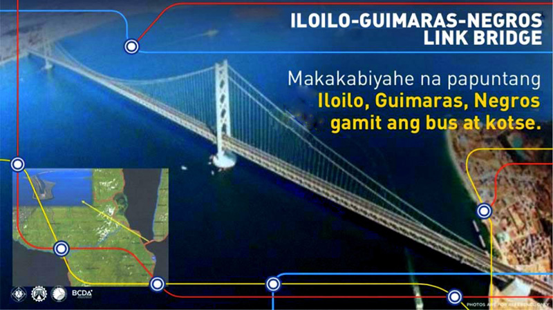 Panay Guimaras Negros Bridge Project that will connect Western Visayas islands.