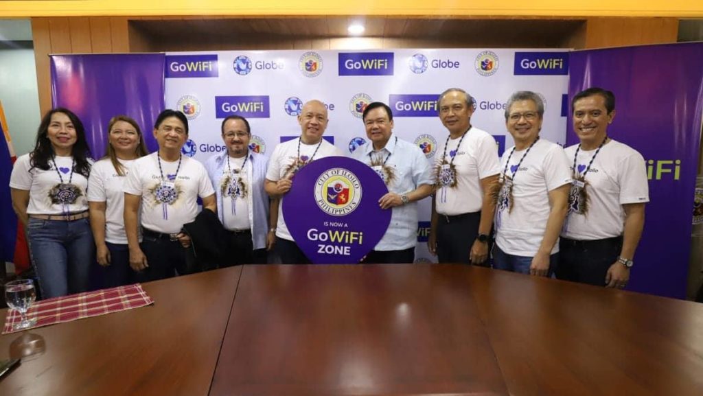 Globe ties up with Iloilo City in deploying more affordable WiFi services.
