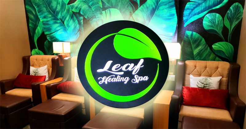 Leaf Healing Spa Iloilo at the Grid.