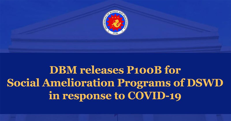 DBM releases budget for social amelioration.