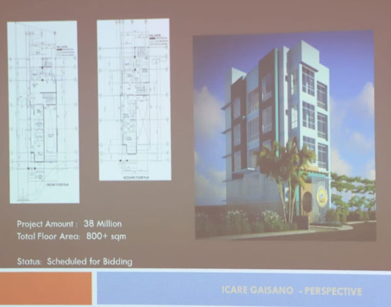 Iloilo City Action and Response (ICARE) Command Center will be constructed in Iloilo City Center of Gaisano along Diversion Road in Mandurriao district.