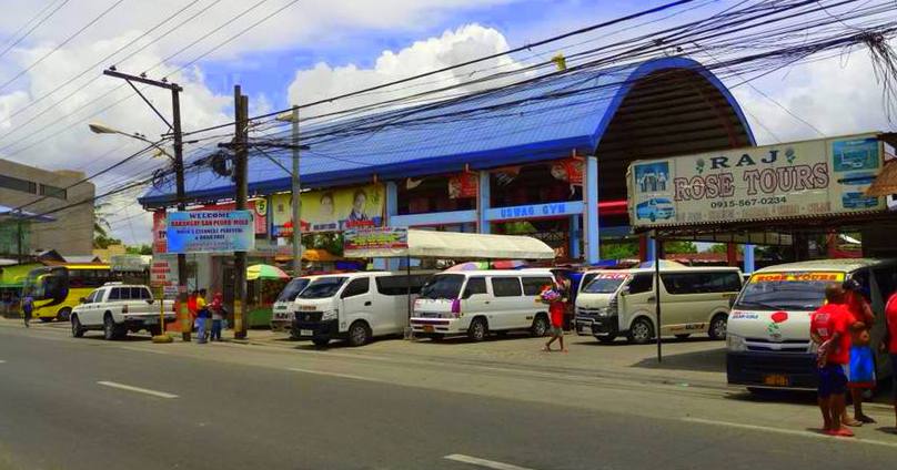 Molo Terminal for PUVs, vans, buses.