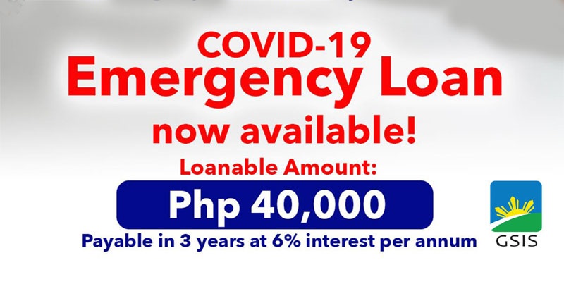 GSIS Covid-19 Emergency Loan