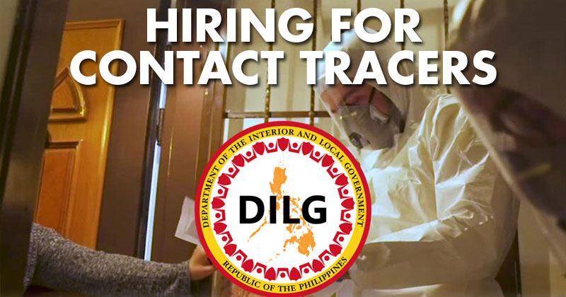 DILG hiring contact tracers for Iloilo City.