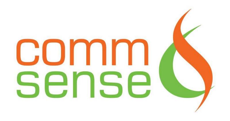 Comm&Sense PR agency logo