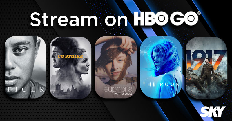 SKY and HBO Go stream movies.