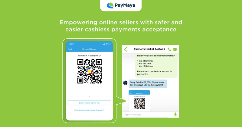 Paymaya payment links and QR Ph