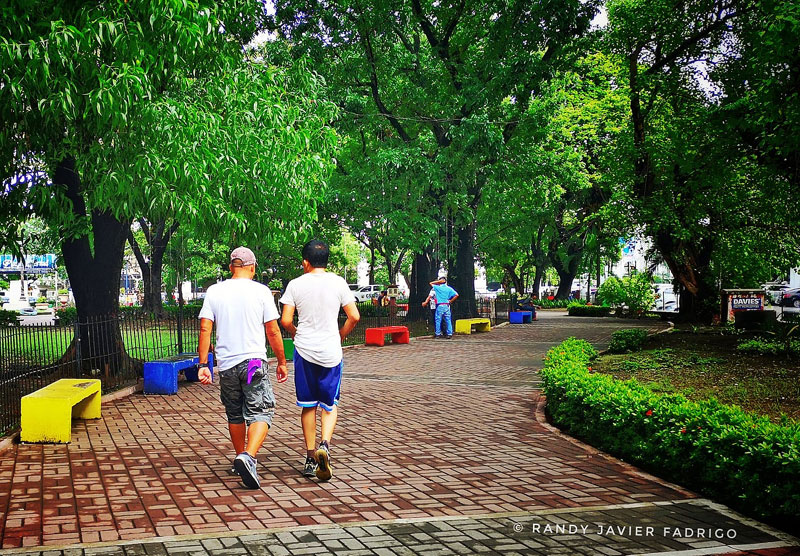 Plaza Libertad walkways