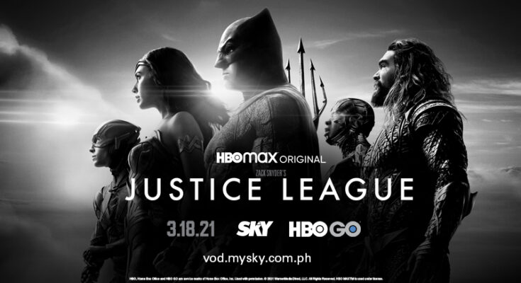 Justice League on HBO Go