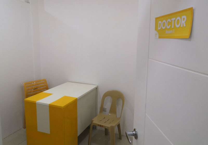 Clinic space for doctors