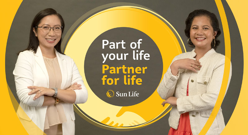 Sun Life advisor Buena is her client Alpha's Partner for Life