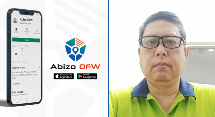 Abizo OFW App helps distressed overseas Filipino workers.