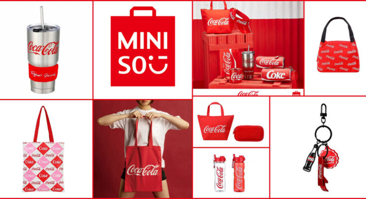 Miniso and Coca-cola collaboration