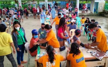 Iloilo Province barangay vaccination in Sta. Barbara