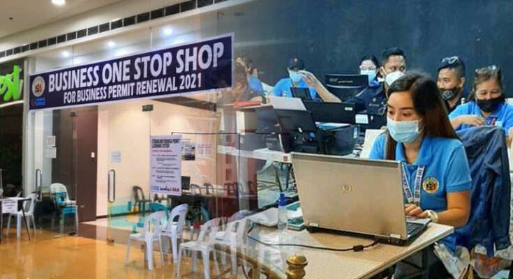 Iloilo City business permit renewals at malls.