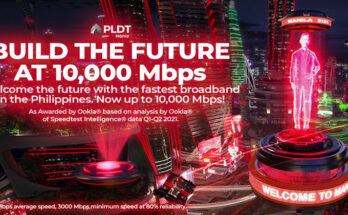 PLDT Home fiber 10,000 mbps