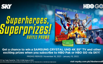 Skycable and HBO raffle promo