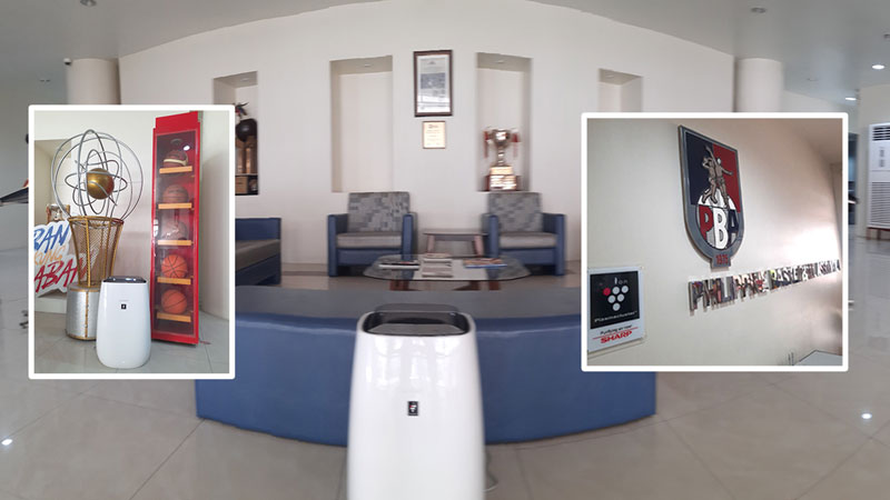 PBA reinforces its headquarters with Sharp Air Purifiers.