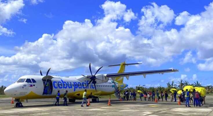 Cebu Pacific sweeper flights