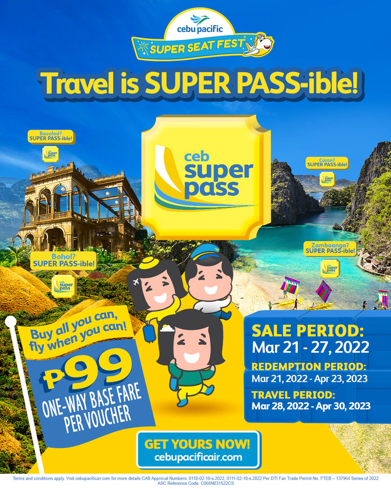 Cebu Pacific CEB Super Pass