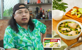 Ninong Ry and Knorr Tinola chicken.