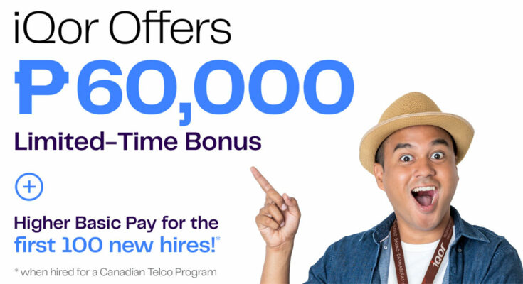 iqor hiring with 60,000 bonus