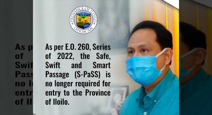 No S-pass in Iloilo Province