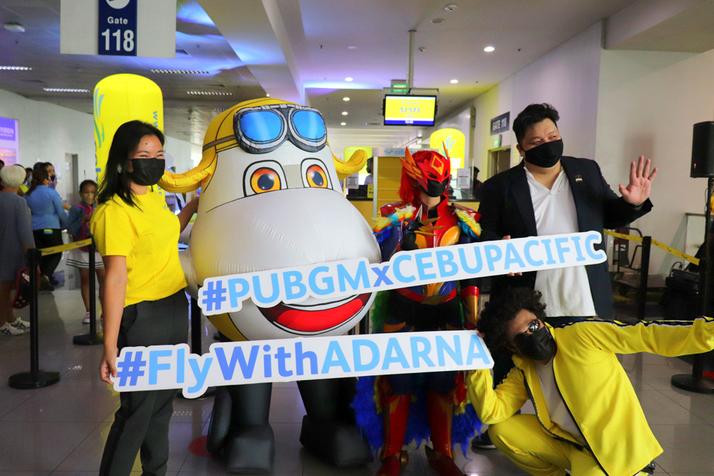 PUBG MOBILE and Cebu Pacific formalizes its partnership with a short program before the historic Phoenix Adarna themed flight
