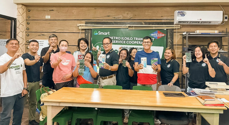 Metro Iloilo Transport Service coop supported by Smart Project Hotline.