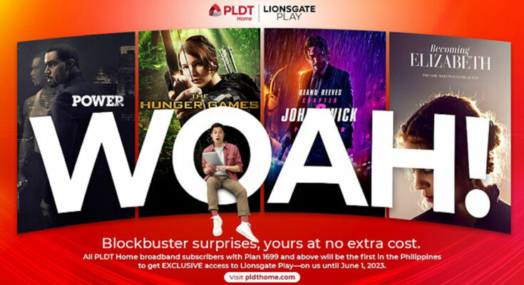 PLDT Home partners with Lionsgate Play