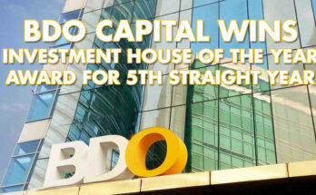 BDO Capital wins Investment House of the Year Award 5 straight!