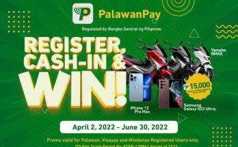 PalawanPay register, cash-in and win promo