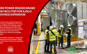 MORE Power ready for expansion to Iloilo Province.