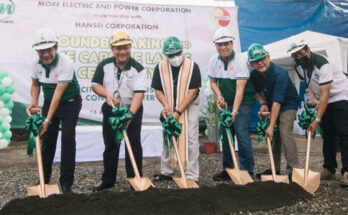 MORE Power groundbreaking of City Proper substation and Control Center.