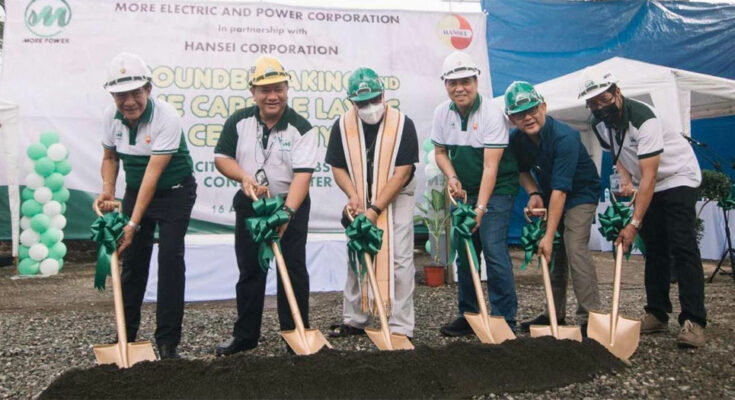 MORE Power groundbreaking of City Proper substation and Control Center.