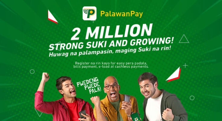 PalawanPay 2 million app download.