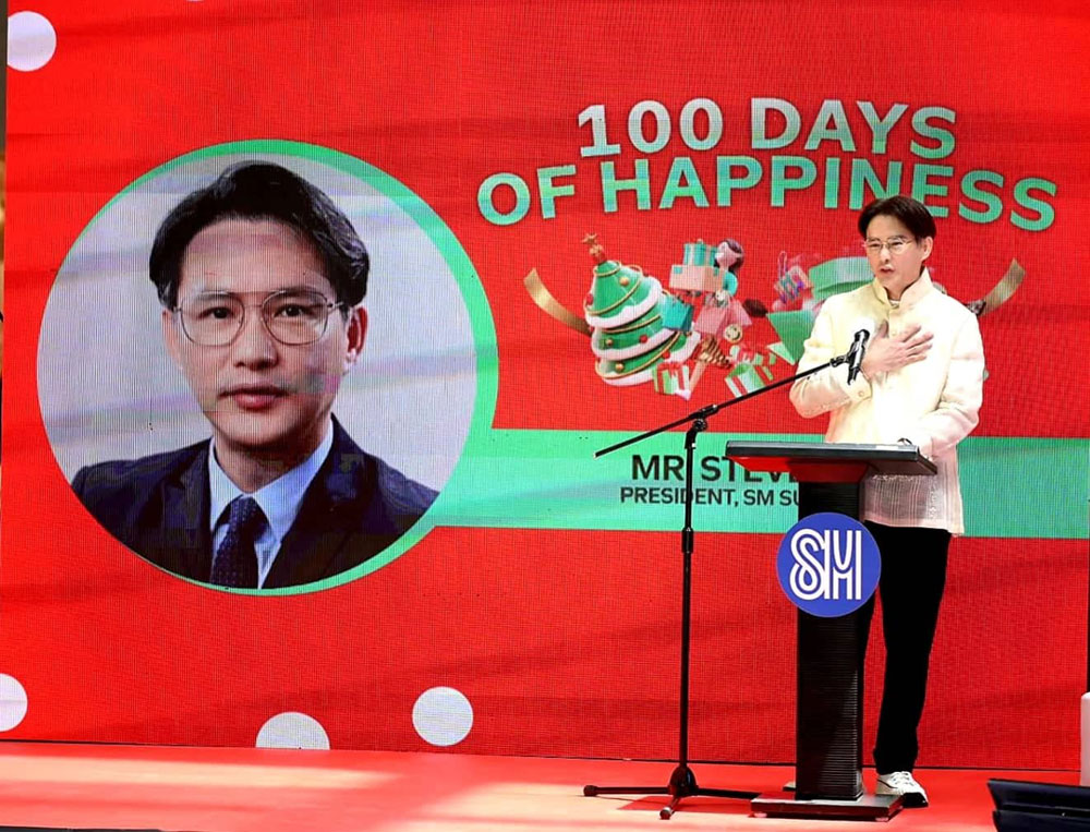 SM Supermalls President Steven Tan.