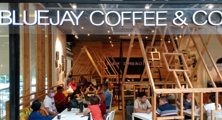 Bluejay Coffee, one of the local coffee brands in SM City Iloilo.