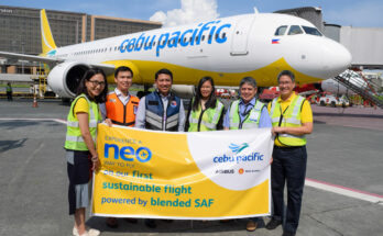 Cebu Pacific launches SAF-power sustainable flight