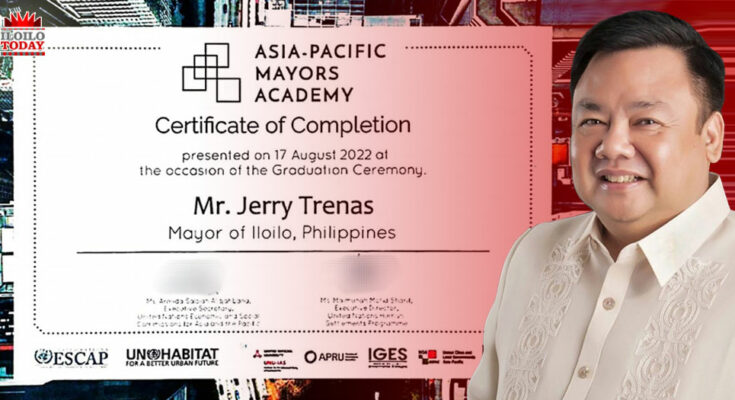 Mayor Jerry Trenas completes Asia Pacific Mayors Academy