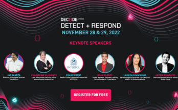 Trend Micro's Decode 2022 cybersecurity conference