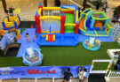 Looney World bouncy playhouse for kids
